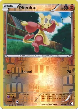Mienfoo Reverse Holo 87 Normal
