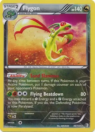 Flygon Reverse Holo 99 Normal