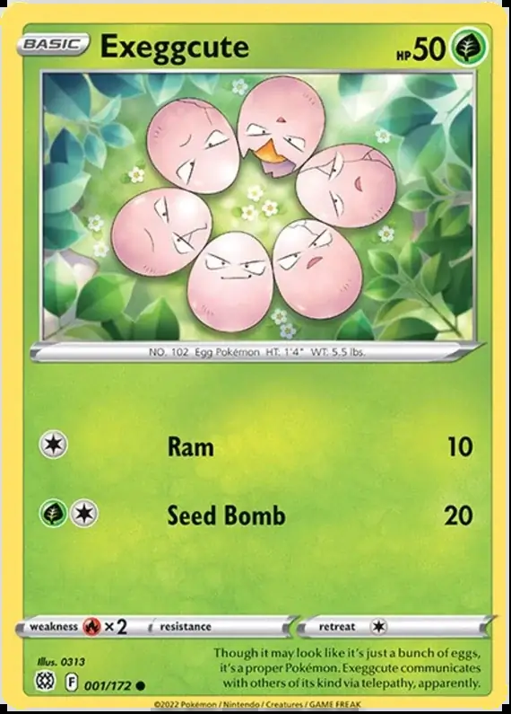Exeggcute 001 Normal