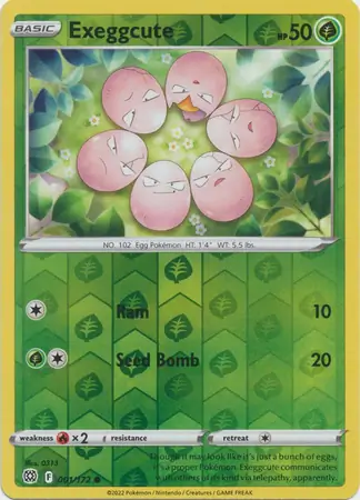 Exeggcute Reverse Holo 001 Normal