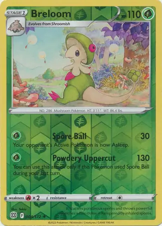 Breloom Reverse Holo 004 Normal