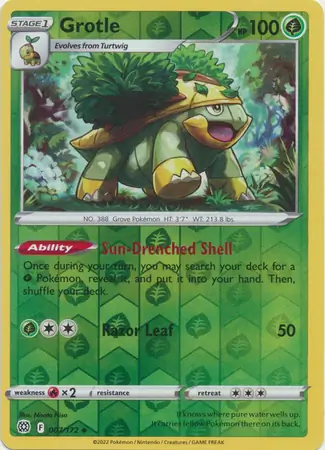 Grotle Reverse Holo 007
