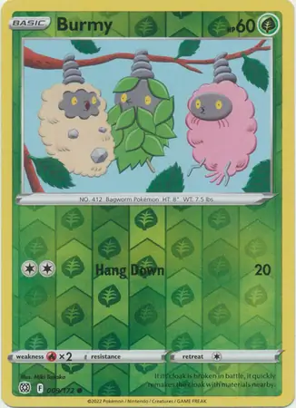 Burmy Reverse Holo 009 Normal