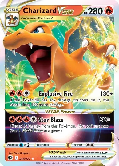 Charizard VSTAR 018 Normal