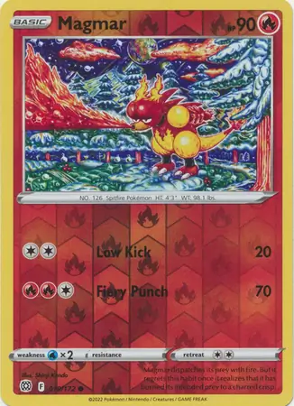 Magmar Reverse Holo 019