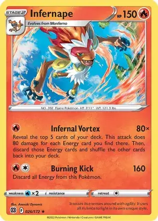 Infernape 026 Normal