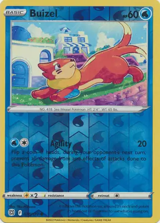 Buizel Reverse Holo 038 Normal