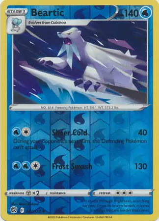 Beartic Reverse Holo 043 Normal