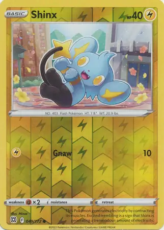 Shinx Reverse Holo 049