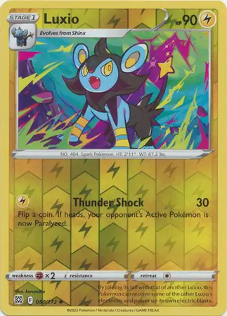 Luxio Reverse Holo 050 Normal