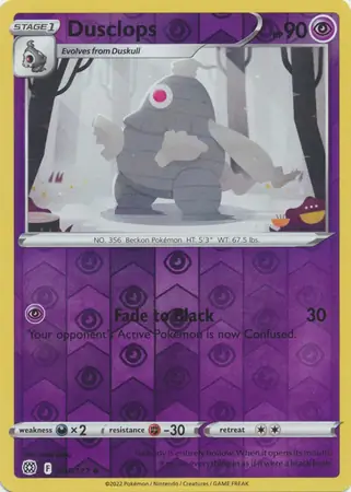 Dusclops Reverse Holo 061