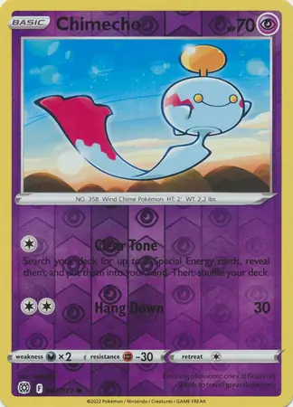Chimecho Reverse Holo 063