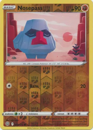 Nosepass Reverse Holo 073 Normal