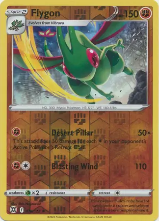 Flygon Reverse Holo 076 Normal