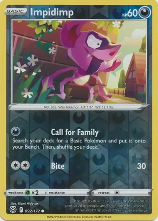 Impidimp Reverse Holo 092 Normal