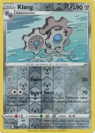 Klang Reverse Holo 103 Normal