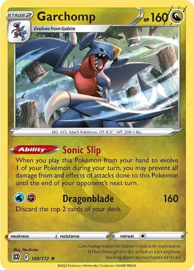 Garchomp 109 Normal