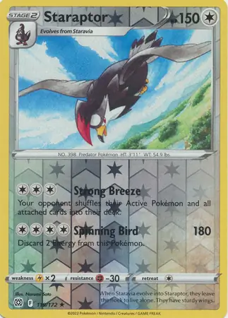 Staraptor Reverse Holo 119 Normal