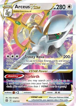 Arceus VSTAR 123 Normal