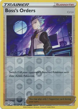 Boss's Orders Reverse Holo 132 Normal