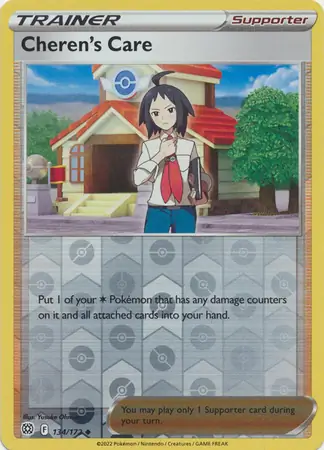 Cheren's Care Reverse Holo 134 Normal