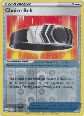 Choice Belt Reverse Holo 135 Normal