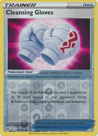 Cleansing Gloves Reverse Holo 136 Normal