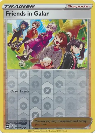 Friends in Galar Reverse Holo 140