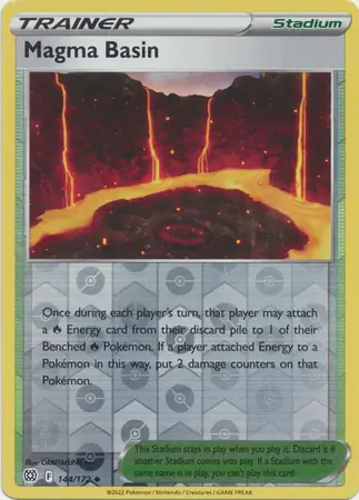 Magma Basin Reverse Holo 144 Normal