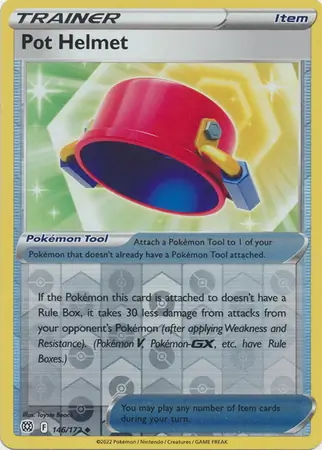 Pot Helmet Reverse Holo 146 Normal