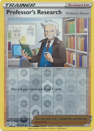 Professor's Research Reverse Holo 147 Normal
