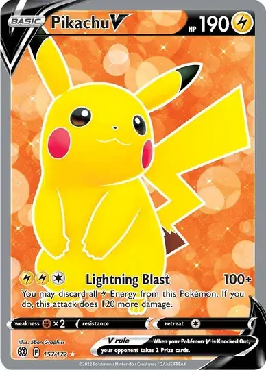 Pikachu V 157 Normal