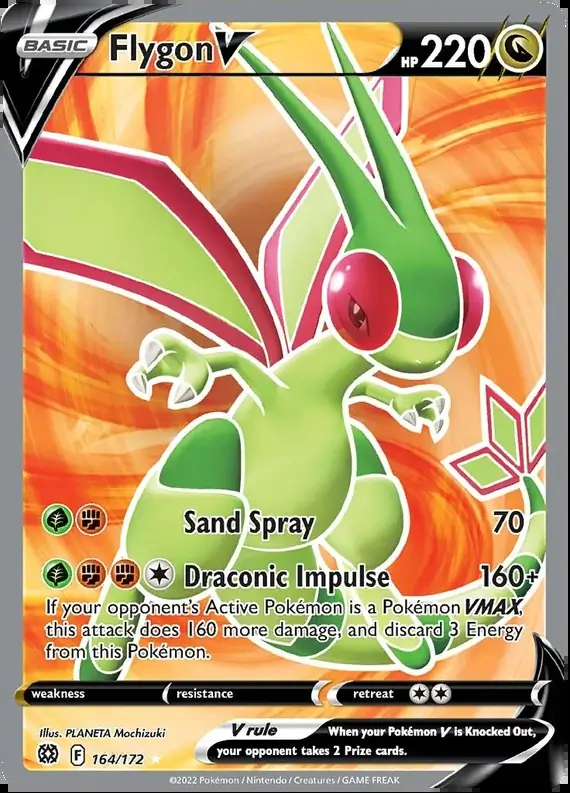 Flygon V 164 Normal