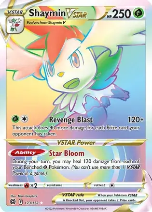 Shaymin VSTAR 173 Normal