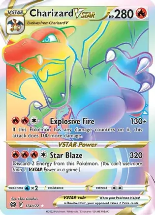Charizard VSTAR 174 Normal