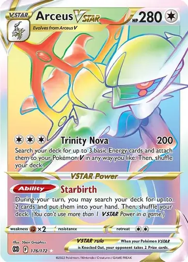 Arceus VSTAR 176 Normal