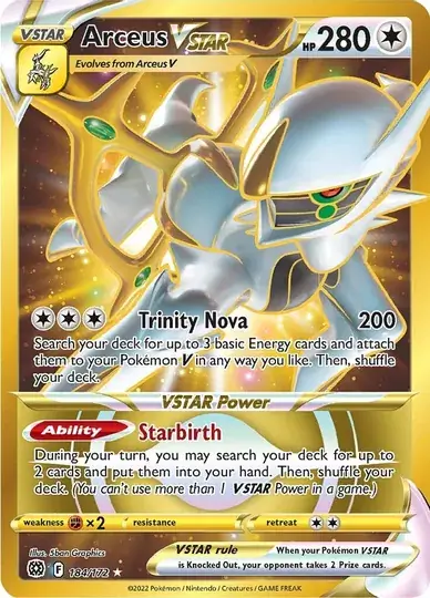 Arceus VSTAR 184 Normal