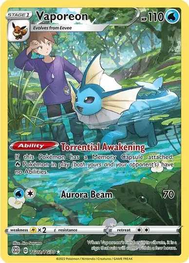 Vaporeon TG02 Normal