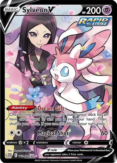 Sylveon V TG14 Normal