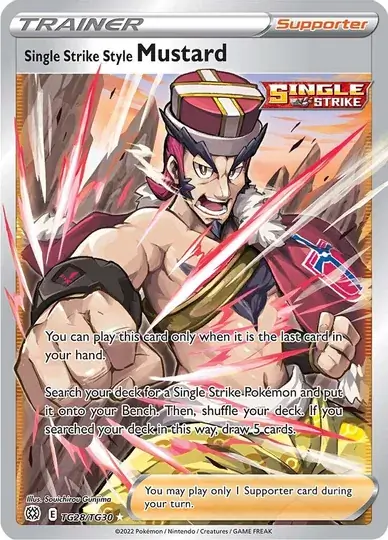 Single Strike Style Mustard TG28 Normal