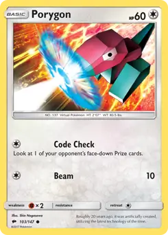Porygon 103 Normal