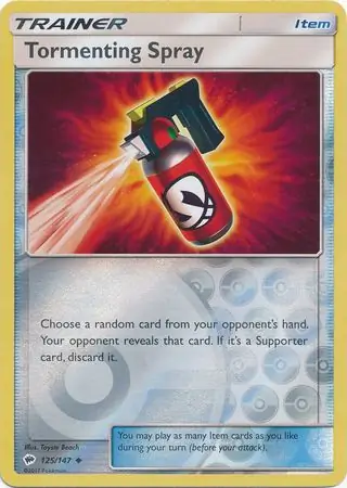 Tormenting Spray Reverse Holo 125 Normal