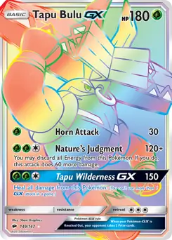 Tapu Bulu GX Secret 149 Normal
