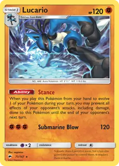Lucario 71 Normal