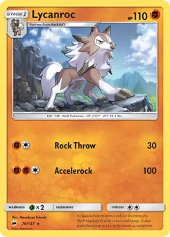 Lycanroc 76 Normal