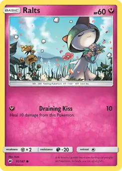 Ralts 91 Normal