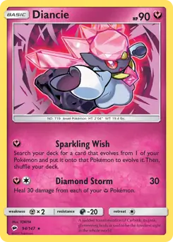 Diancie 94 Normal