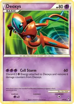 Deoxys Holo 2 Normal