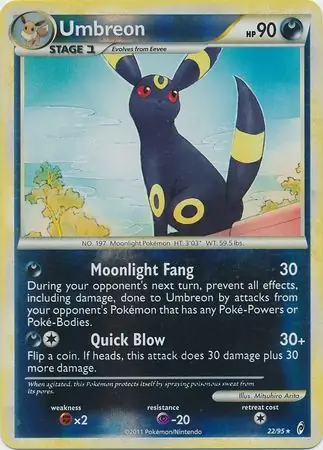 Umbreon Reverse Holo 22 Normal