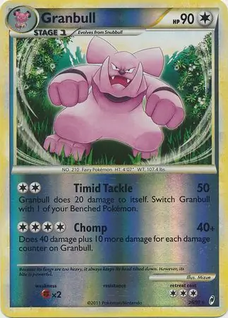 Granbull Reverse Holo 26 Normal